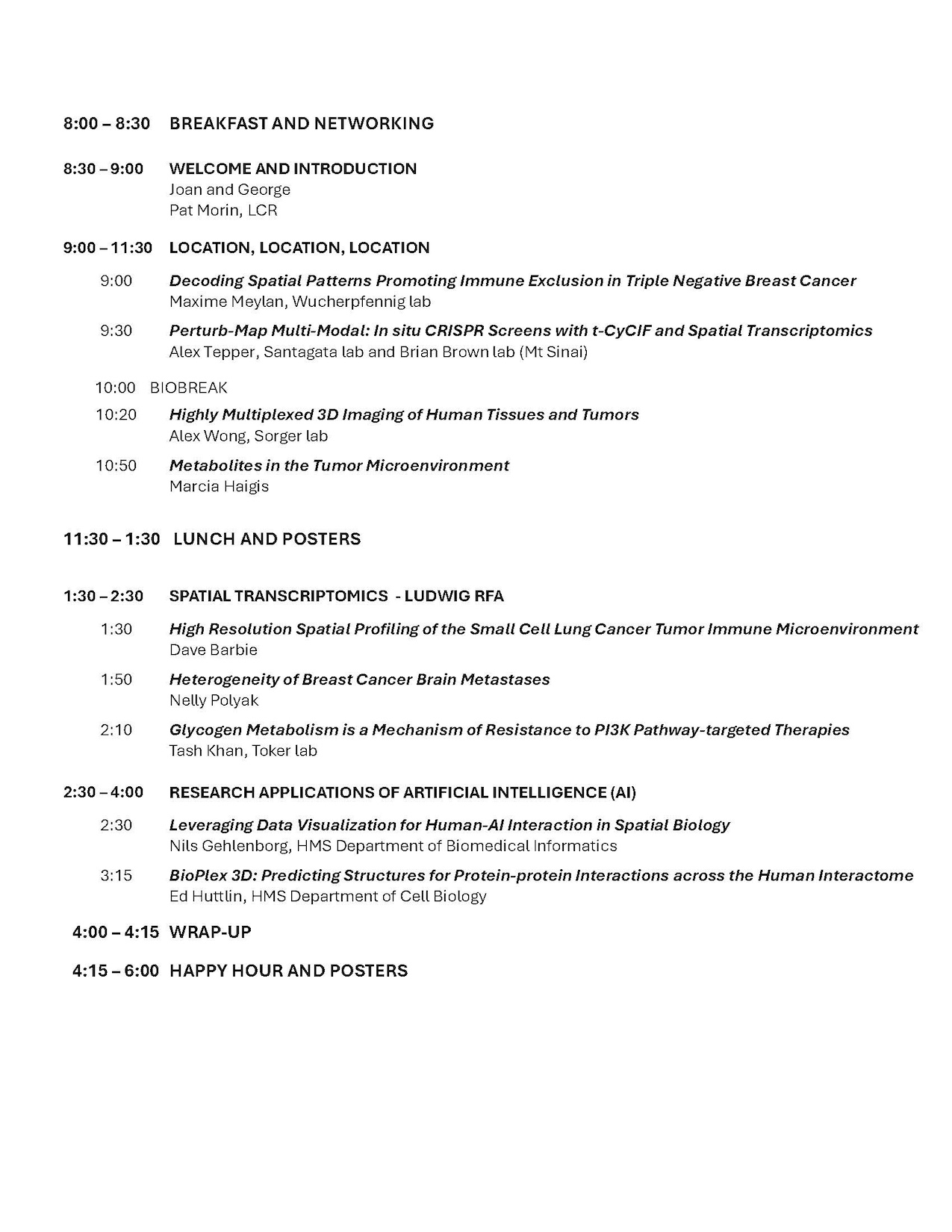 Agenda